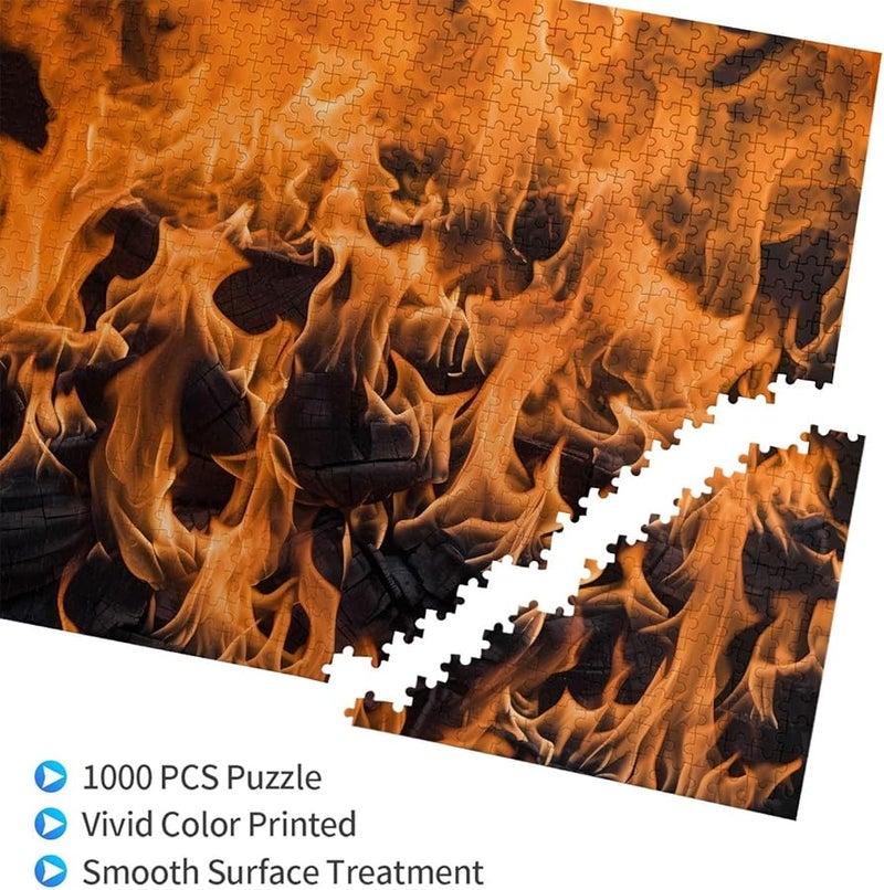 Phayah Wildfire 1000 Piece Jigsaw Puzzle For Adults Home Decor 29 5 X 19 7 Inches - Image 2